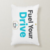 Fuel Your Drive Motivational - Daily Inspiration アクセントクッション (正面(垂直))