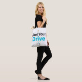 Fuel Your Drive Motivational  - Daily Inspiration  トートバッグ (モデル)