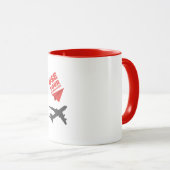 "Fuel Your Impossible" Inspirational Coffee Mug マグカップ (正面右)