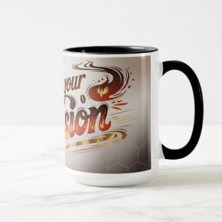Fuel Your Passion Coffee Cup - はっきりした Flameインスパイア- マグカップ