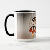 Fuel Your Passion Coffee Cup - はっきりした Flameインスパイア- マグカップ (左)