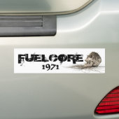 FUELCORE 1971 sticker バンパーステッカー (車上)