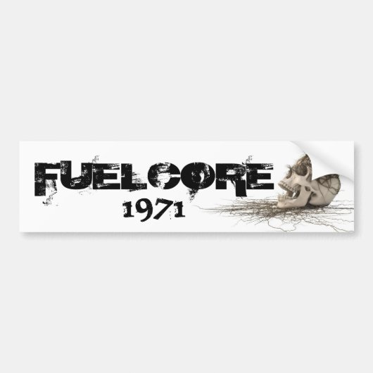 FUELCORE 1971 sticker バンパーステッカー (正面)