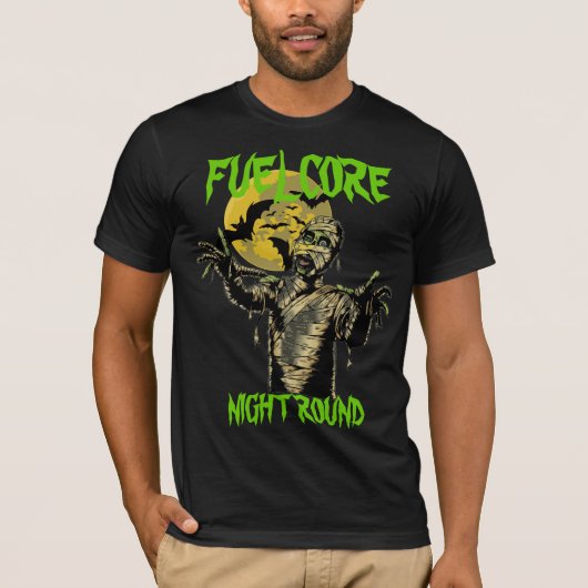 FUELCORE night round Tシャツ (正面)
