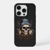 Fueled by Caffeine-Caffeine Keeps Me Alive iPhoneケース (裏面)