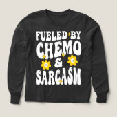 Fueled by Chemo and Sarcasm Funny Chemotherapy Can (デザイン正面)