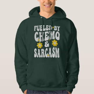 Fueled by Chemo and Sarcasm Funny Chemotherapy Can パーカ