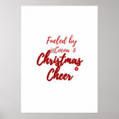 Fueled by Cocoa & Christmas Cheer – Cozy Holiday ポスター (正面)