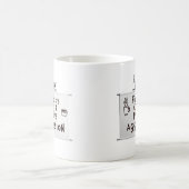 Fueled by Coffee & Passive Aggression – Office Mug コーヒーマグカップ (中央)