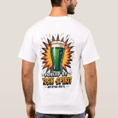 Fueled by Irish Spirit Tシャツ (裏面)