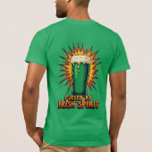 Fueled by Irish Spirit Tシャツ (裏面)
