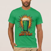 Fueled by Irish Spirit Tシャツ (正面)