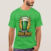 Fueled by Irish Spirit Tシャツ (正面)