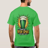 Fueled by Irish Spirit Tシャツ (裏面)