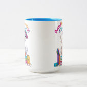 Fueled by Learning Goose Mug – Back to School Fun  ツートーンマグカップ (中央)