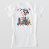 Fueled by Learning GooseTshirt– Back to School Fun Tシャツ (レイダウン裏面)