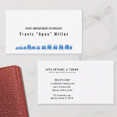 Fueled by Passion, Driven by Blue: Premium Custom 名刺