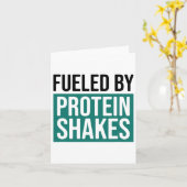 Fueled By Protein Shakes1  カード (黄色い花)