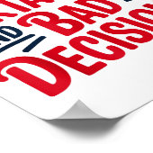 Fueled By Tortas And Bad Decisions Funny Tortas ポスター (角)