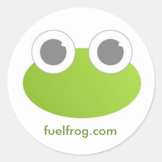 FuelFrog丸シール ラウンドシール