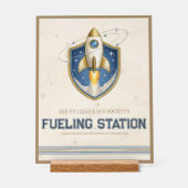 Fueling Station サイン スペース 誕生日  (正面)