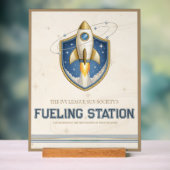 Fueling Station サイン スペース 誕生日  (ニュートラル)