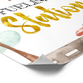 Fueling Station Racing Sign ポスター (角)