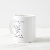 Fueling Young Minds with Love for Amazing Maths コーヒーマグカップ (正面左)