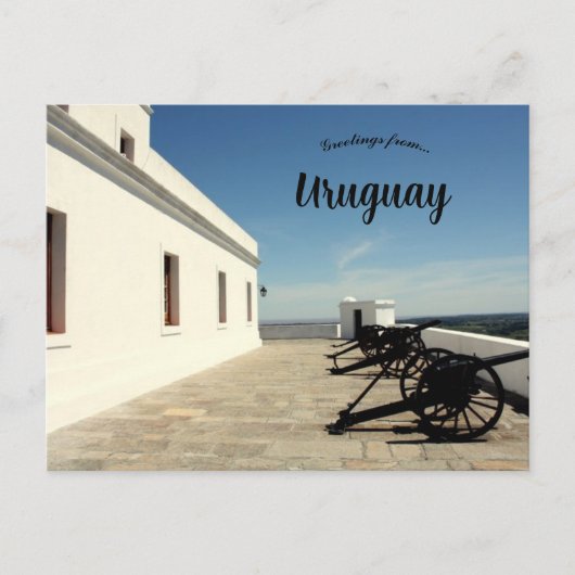 Fuerte Artigas Montevideo Uruguay ポストカード (正面)