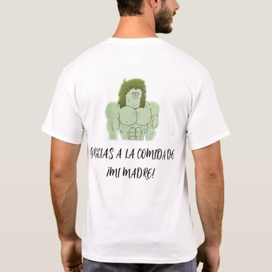 FUERTE POR MI MADRE Tシャツ (裏面)