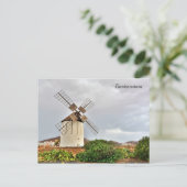 Fuerteventuraの風車。 ポストカード (スタンド正面)