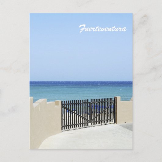 Fuerteventuraはがき ポストカード (正面)