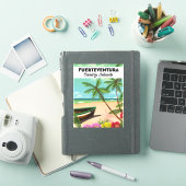 Fuerteventuraカナリア諸島の休日はがき。 シール (iPadカバー)