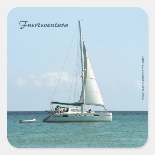 Fuerteventuraスタンプ スクエアシール (正面)