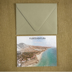 Fuerteventuraスペインカナリア諸島ヴィンテージ旅行 ポストカード