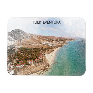 Fuerteventuraスペインカナリア諸島ヴィンテージ旅行 マグネット
