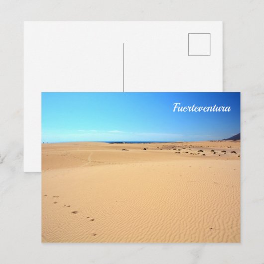 Fuerteventuraビーチ – はがき (正面/裏面)