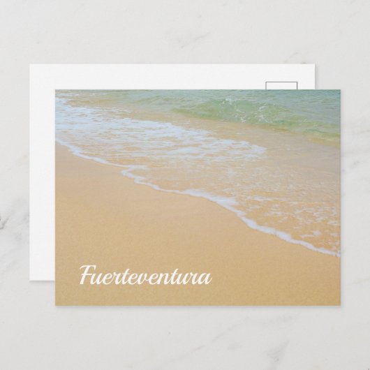 Fuerteventuraビーチ – はがき (正面/裏面)