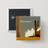 Fuerteventuraボタン 缶バッジ (正面&裏面)