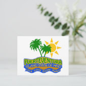 Fuerteventura州の心はがき ポストカード (スタンド正面)