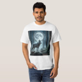 Fuerza Ancestral: Lobo y Nudo Celta Tシャツ (正面フル)