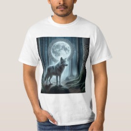 Fuerza Ancestral: Lobo y Nudo Celta Tシャツ