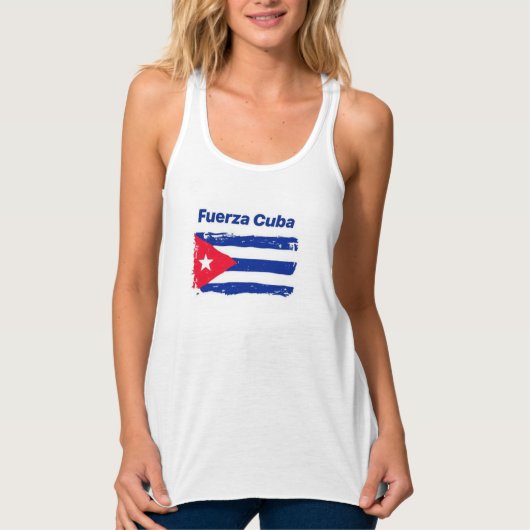 FUERZA CUBA タンクトップ (正面)