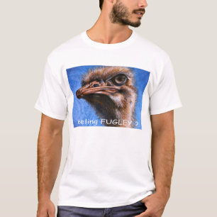 FugleyのTシャツを感じているだちょう Tシャツ