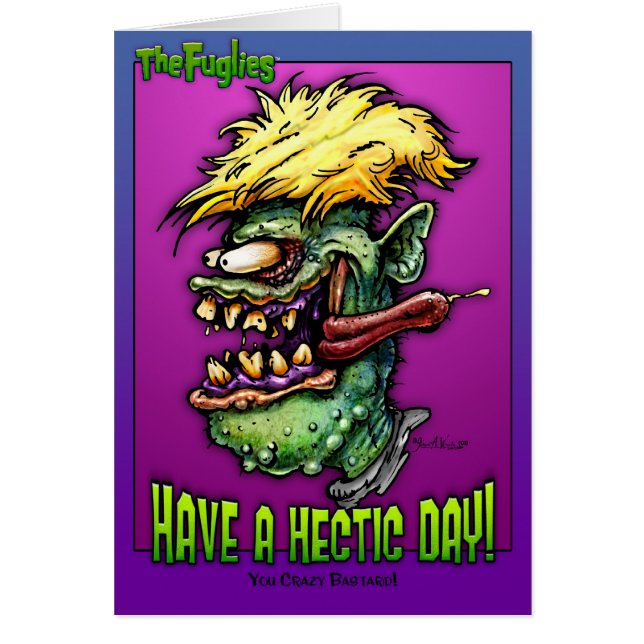 Fuglies: 多忙な日を過して下さい (正面)