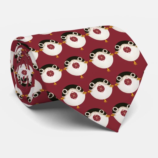fugu blowfish neck tie ネクタイ (ロール)