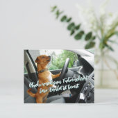 Führerschein Bestanden Glückwunsch Postkarte ポストカード (スタンド正面)