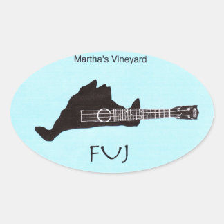 FUJスタンプ 楕円形シール