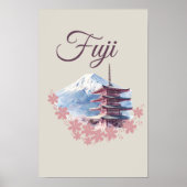FUJI mountain design  ポスター (正面)