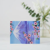 Fuji-san Painting Custom ポストカード (スタンド正面)